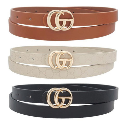 Skinny GG Belts