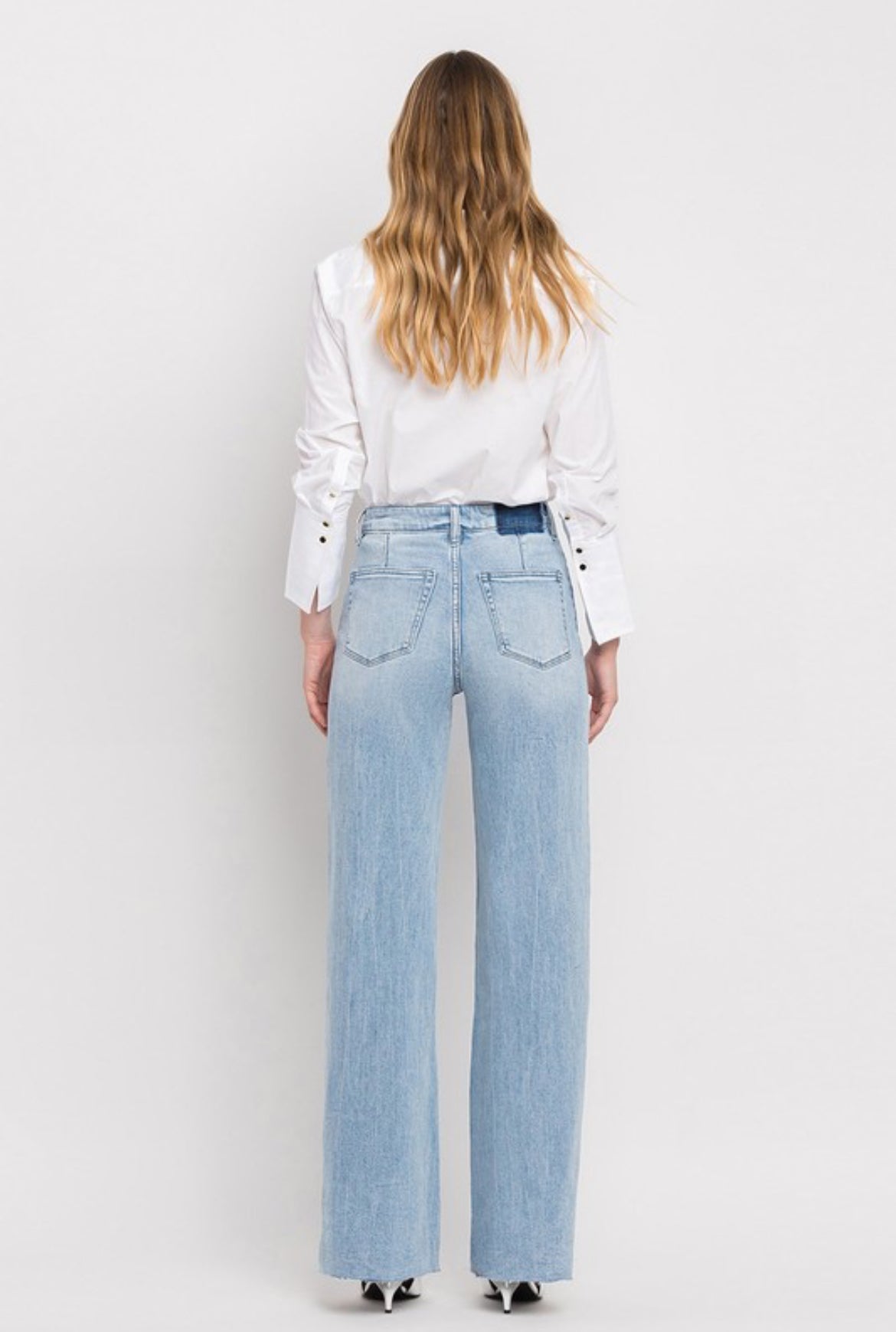 Olivia Wide Leg Denim by Vervet