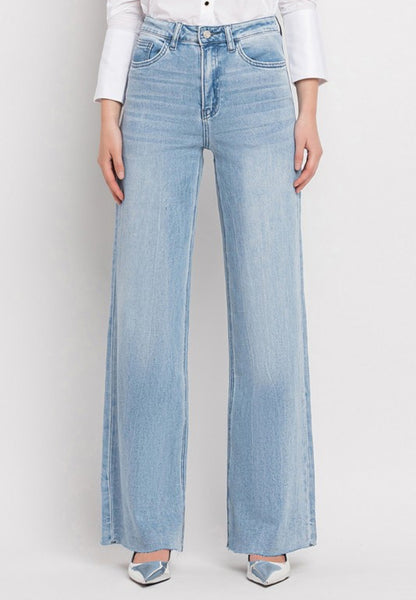 Olivia Wide Leg Denim by Vervet